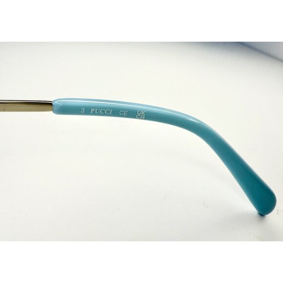 Emilio Pucci EP5213 071 Red Metal Cat Eye Optical Eyeglasses Frame 56-16-140 - Picture 3 of 6